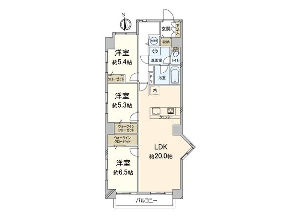 ライオンズマンション西公園 間取図(平面図) ライオンズマンション西公園 間取図(平面図)
