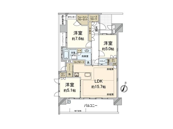 間取図(平面図)