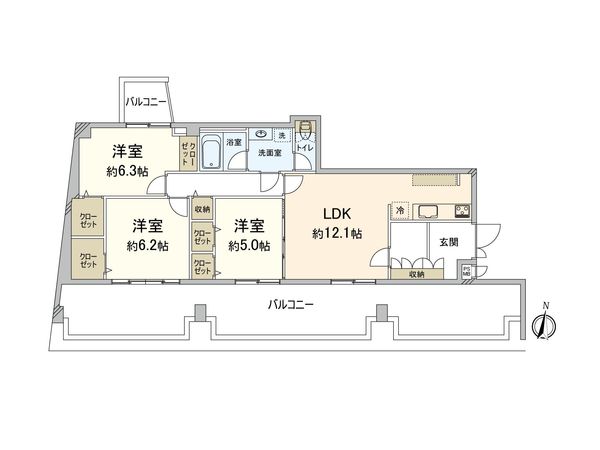 間取図(平面図)