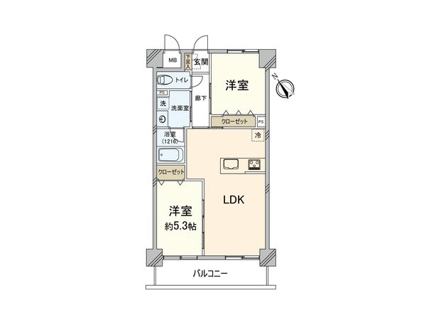 シティマンション平尾Ⅰ 間取図(平面図) 間取図(平面図)