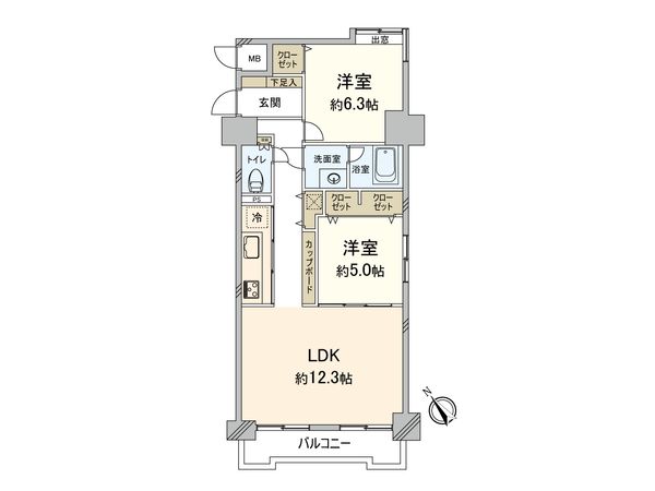 シティマンション平尾 間取図(平面図) 間取図(平面図)