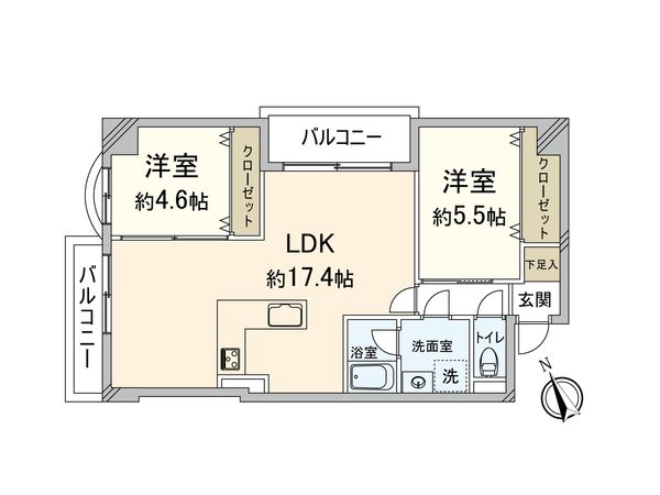 東峰マンションハイツ今川 間取図(平面図) 東峰マンションハイツ今川 間取図(平面図)