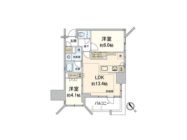 間取図(平面図)