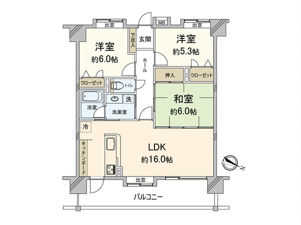 間取図(平面図)