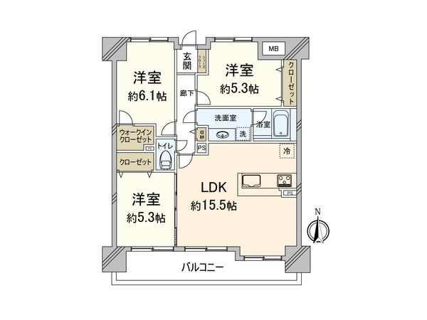 ライオンズプラザ大濠公園 間取図(平面図) ライオンズプラザ大濠公園 間取図(平面図)