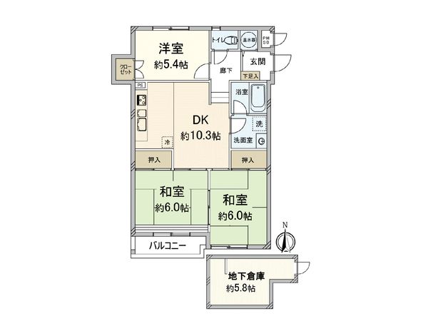 間取図(平面図)