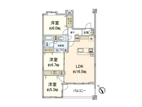 間取図(平面図)