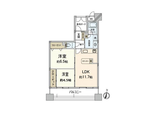 間取図(平面図)