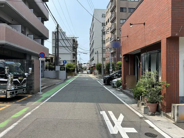 前面道路