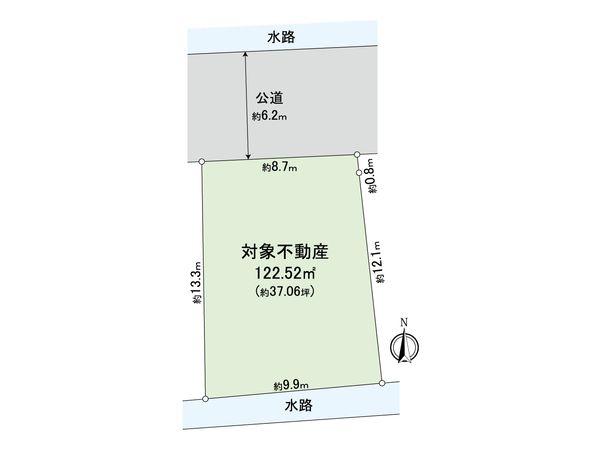 早良区田村6丁目土地 区画図 早良区田村6丁目土地 区画図