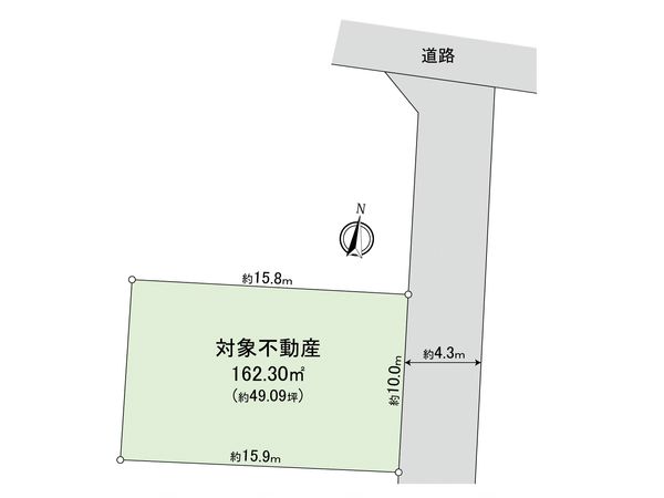田隈二丁目 土地 区画図 田隈二丁目 土地 区画図