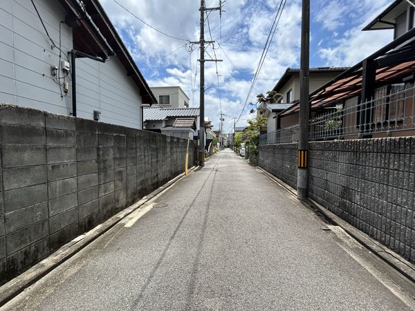 早良区藤崎1丁目土地 前面道路含む外観 早良区藤崎1丁目土地 前面道路含む外観