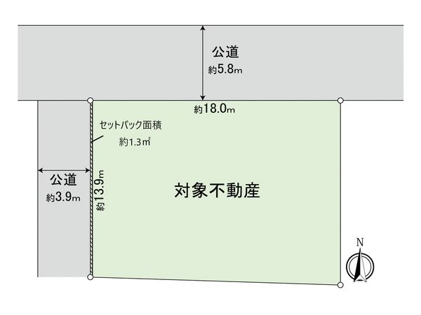 早良区藤崎1丁目土地 区画図 早良区藤崎1丁目土地 区画図