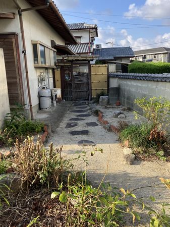 田村七丁目古家付土地 土地写真 田村七丁目古家付土地 土地写真