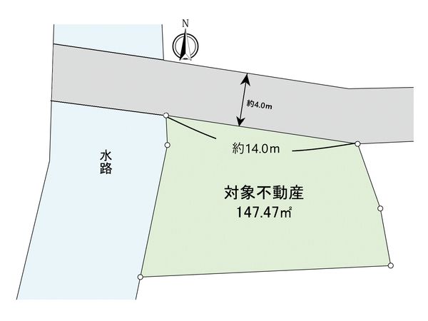 次郎丸一丁目 土地 区画図 次郎丸一丁目 土地 区画図