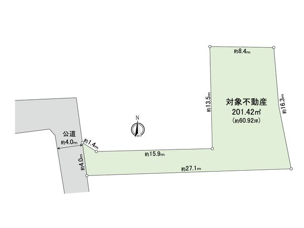 飯倉3丁目 2号地 区画図