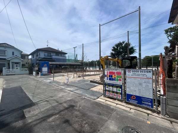 飯倉4丁目新築戸建 前面道路含む外観 飯倉4丁目新築戸建 前面道路含む外観