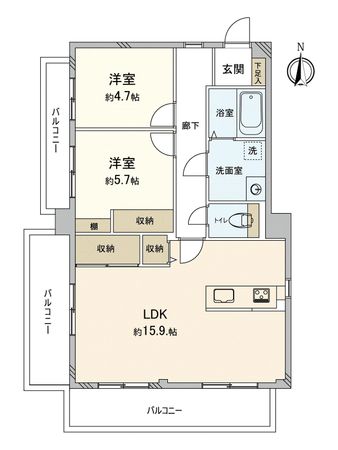 高取パーク・ファミリア 間取図(平面図) 高取パーク・ファミリア 間取図(平面図)