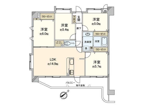 間取図(平面図)