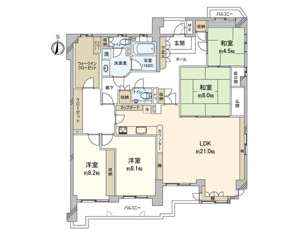 間取図(平面図)