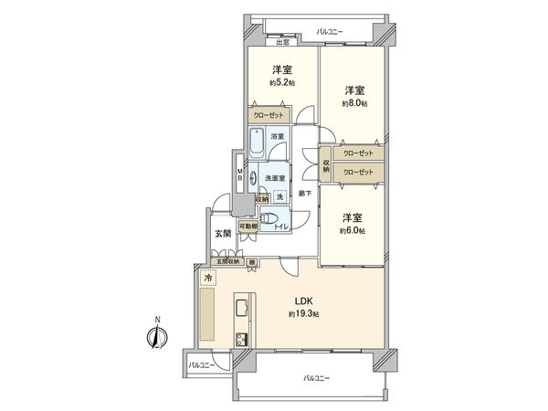 間取図(平面図)
