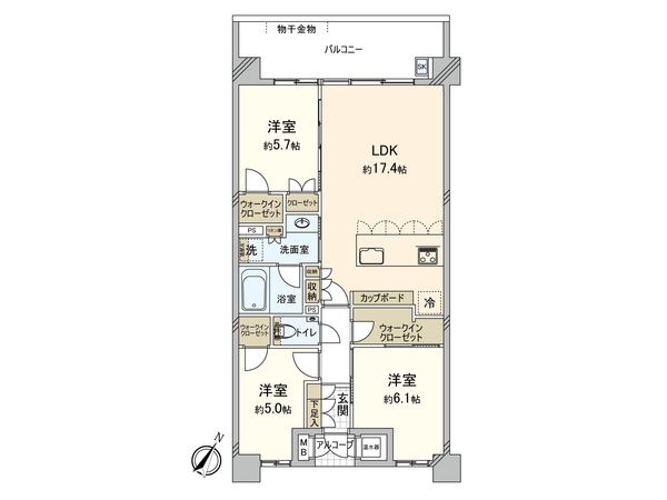 間取図(平面図)