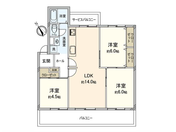 間取図(平面図)