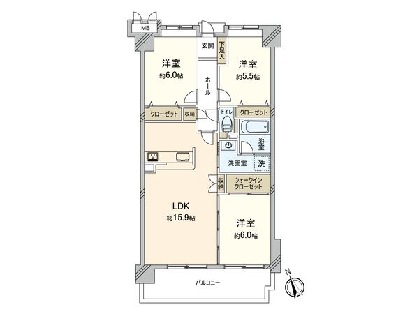 間取図(平面図)