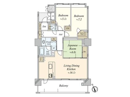 間取図(平面図)