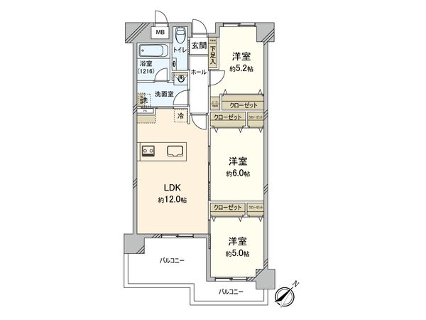 原グリーンハイツ 間取図(平面図) 原グリーンハイツ 間取図(平面図)