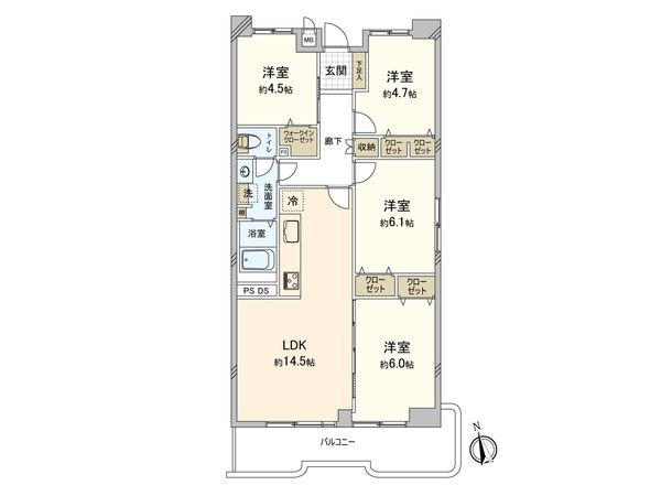 間取図(平面図)