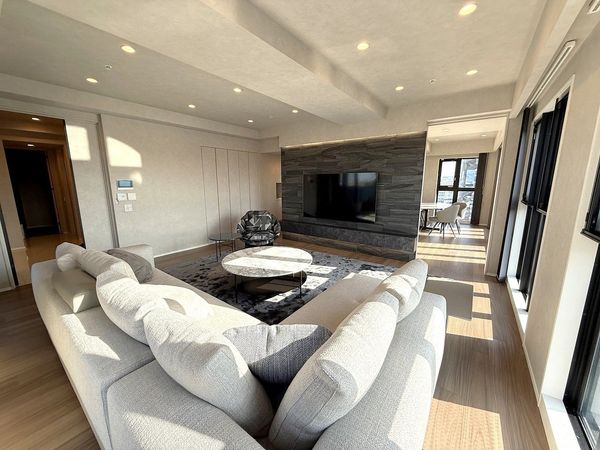 プレミスト赤坂けやき通り リビング