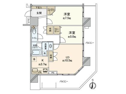 間取図(平面図)