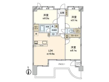 間取図(平面図)