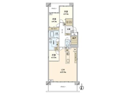間取図(平面図)