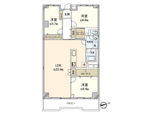 エクセレンス荒江 間取図(平面図) エクセレンス荒江 間取図(平面図)