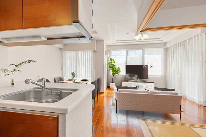 ジェネラスマンション百道 リビング