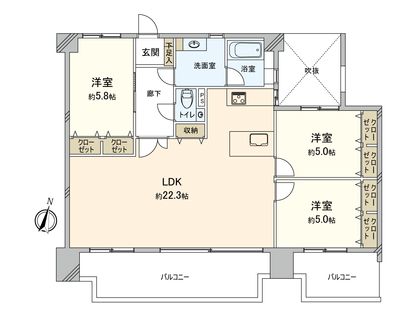 間取図(平面図)