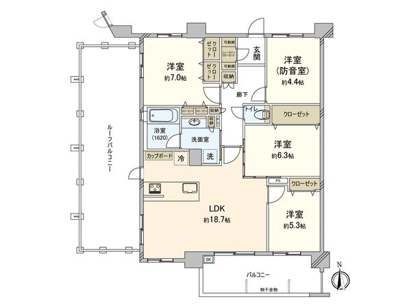 サンメゾン西新 間取図(平面図) サンメゾン西新 間取図(平面図)