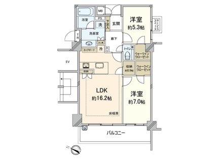 間取図(平面図)