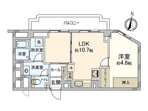 ハイツ城西 間取図(平面図) ハイツ城西 間取図(平面図)