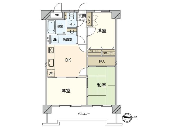 アムール大橋南 間取図(平面図) アムール大橋南 間取図(平面図)
