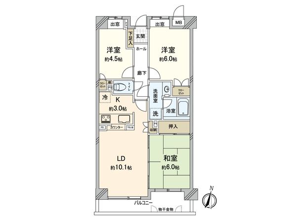 間取図(平面図)
