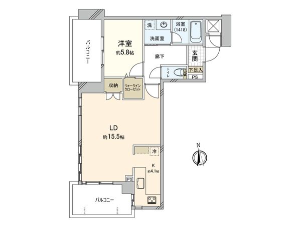 アメックス大濠タワー 間取図(平面図) アメックス大濠タワー 間取図(平面図)