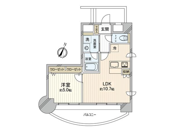 イトーピア天神東 間取図(平面図) イトーピア天神東 間取図(平面図)