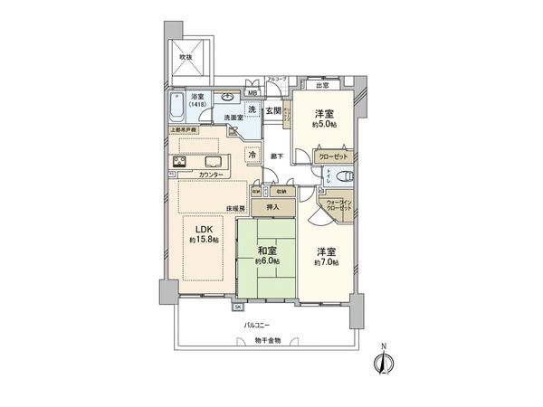 間取図(平面図)