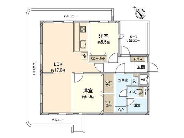 アムール堤 間取図(平面図) アムール堤 間取図(平面図)