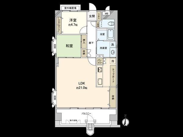 間取図(平面図)