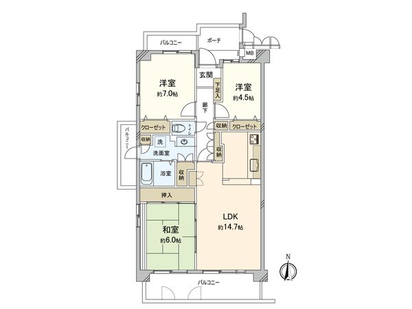 間取図(平面図)