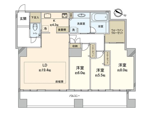 間取図(平面図)
